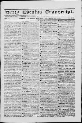 Daily Evening Transcript