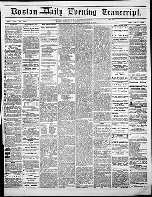Boston Daily Evening Transcript