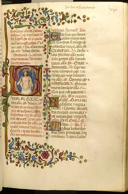 Leaf from Breviary
