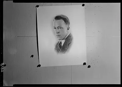 Portrait of unidentified man