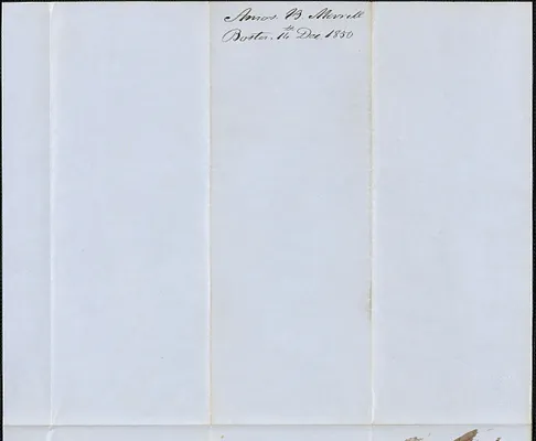 Amos B. Merrill to George Coffin, 14 December 1850