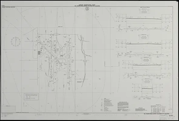 Airport obstruction chart
