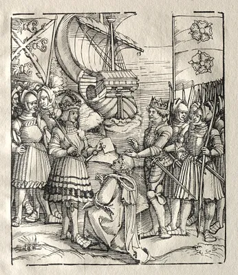 Maximilian Makes Peace with Henry VII