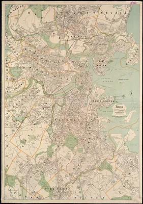 Boston and surroundings