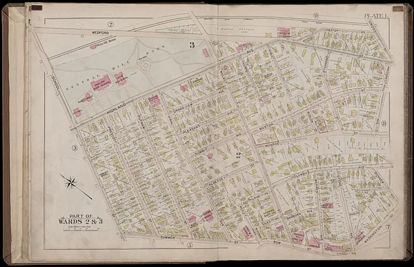 Atlas of the city of Somerville, Massachusetts