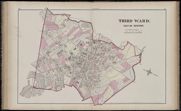 Atlas of the city of Newton, Middlesex Co., Massachusetts