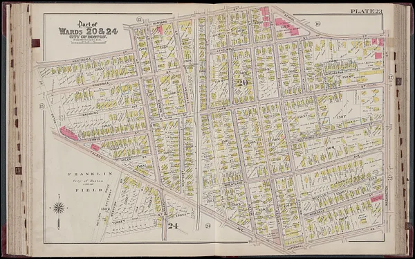 Atlas of the city of Boston, Dorchester : from actual surveys and official plans