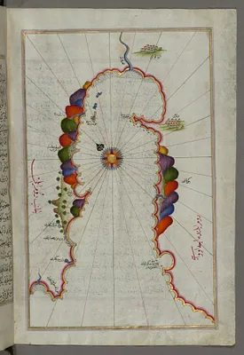Map of Part of the Coastline of the Sea of Marmara, with the Town of Kavak