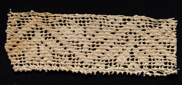 Fragment of a Band with Geometric Motif