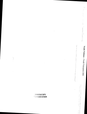 Youth Violence - Youth Visionaries 2000