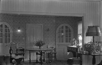 Photograph of the Dining Area of an Early 20th Century Home
