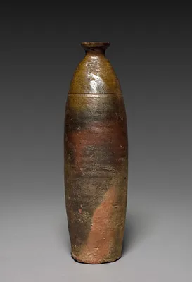Sake Bottle:  Ryukyu Namban Ware