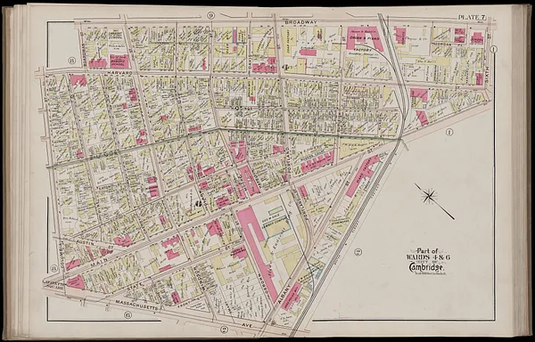 Atlas of the city of Cambridge, Massachusetts