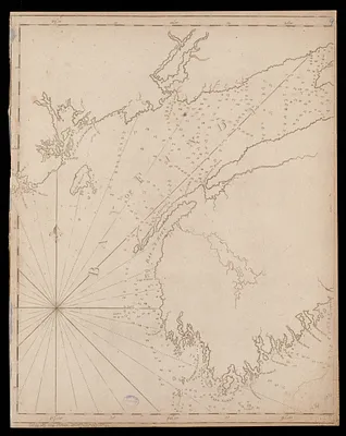Chart of the Bay of Fundy from Machias Bay to 64°35' west longitude