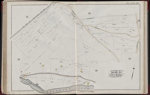 Atlas of the city of Boston, volume five, Dorchester Mass.