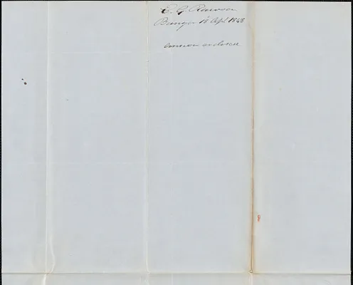 E. G. Rawson to George Coffin, 18  April 1848