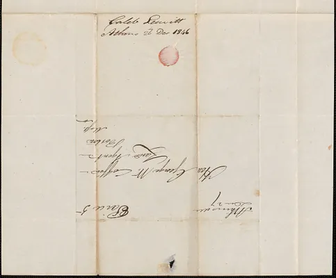 Caleb Leavitt to George Coffin, 26 December 1846