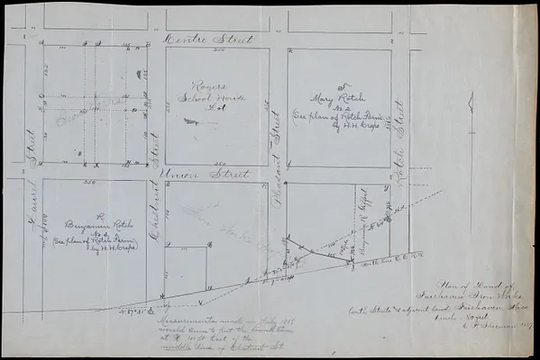 Plan of Land of Fairhaven Iron Works
