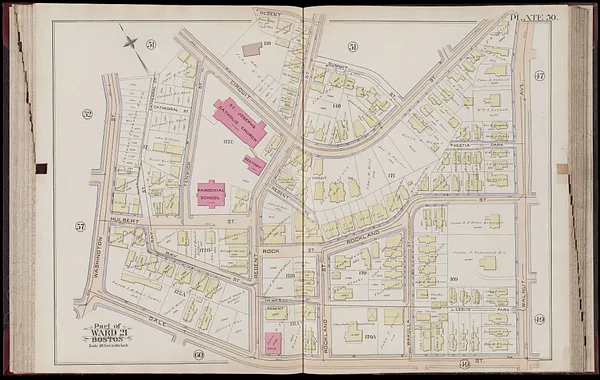 Atlas of the city of Boston : Roxbury, Mass. : volume four : from actual surveys and official records