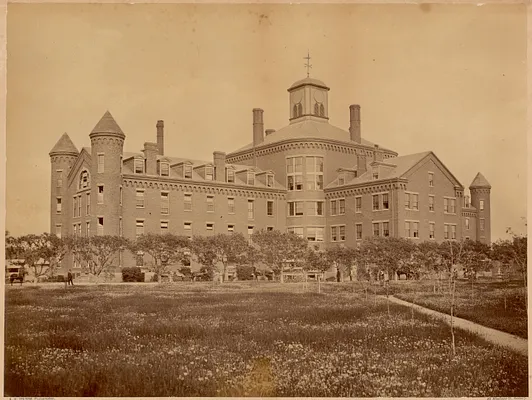 Almshouse, Deer Island, Boston Harbor