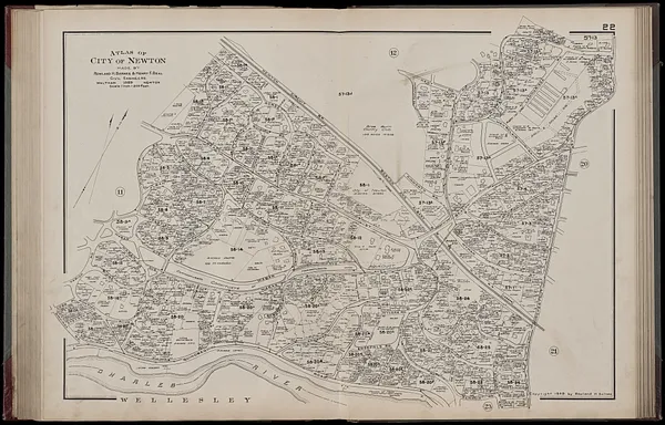 Atlas of the city of Newton, Massachusetts