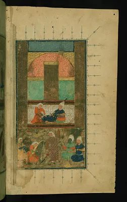 Princely Entertainment in a Palace