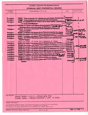 Telegram from United States Embassy at Rangoon, Burma to Secretary of State Dean Acheson