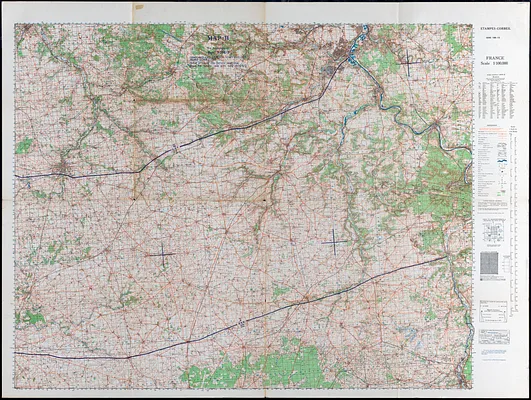 Military Maps, France