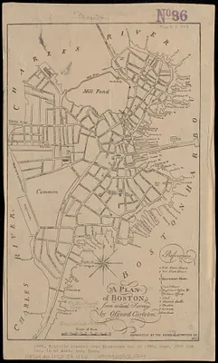 A plan of Boston, from actual survey