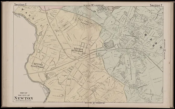 Atlas of the city of Newton, Massachusetts