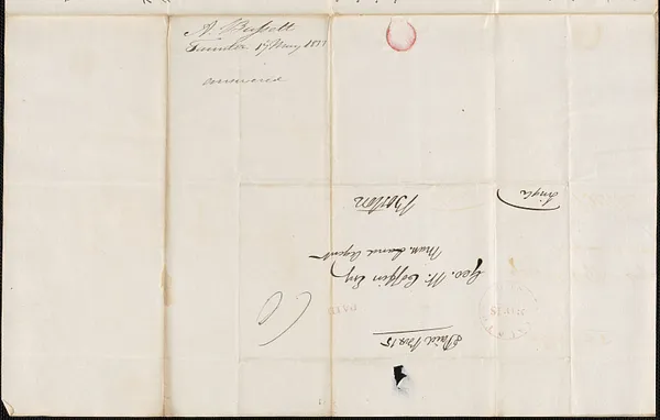 A. Bassett to George Coffin, 17 May 1833