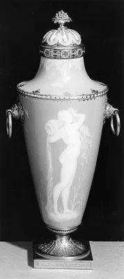 Vase with cover