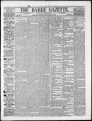 Barre Gazette