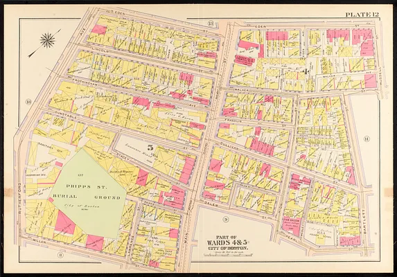 Atlas of the city of Boston, Charlestown and East Boston