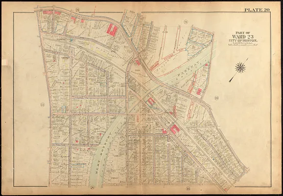 Atlas of the city of Boston, West Roxbury