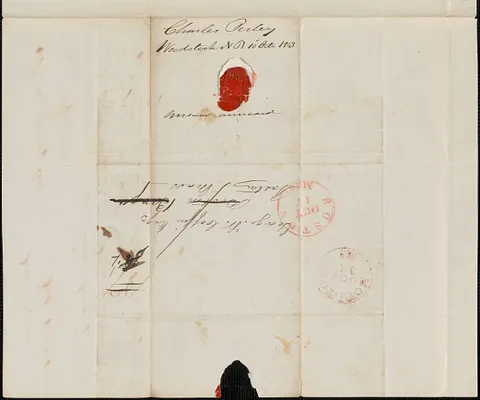 Charles Perley to George Coffin, 10 October 1843