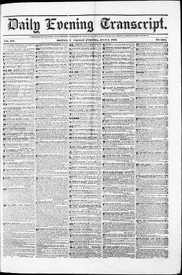 Daily Evening Transcript