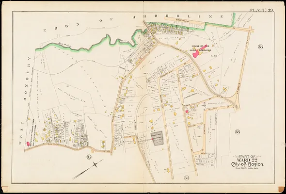 Atlas of the city of Boston : city proper and Roxbury
