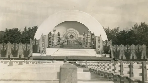 Band Shell, 1940, Sioux City, United States