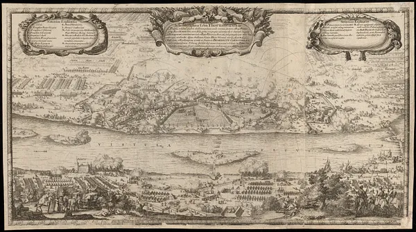 Delineatio schenographica urbis Thoruniensis in Prussia, exhibens ejusdem obsidionem primam paulo remotius factam a rege poloniae ejus[que]