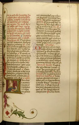Leaf from Breviary