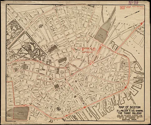 Map of Boston