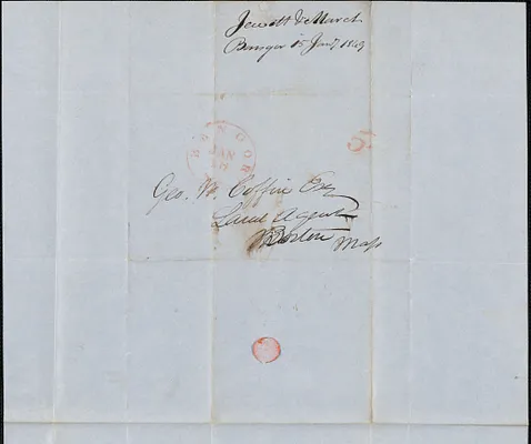 Jewett and March to George Coffin, 15 January 1849
