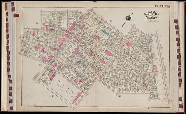 Atlas of the city of Cambridge, Massachusetts