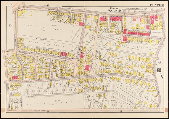 Atlas of the city of Boston, Roxbury