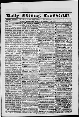 Daily Evening Transcript