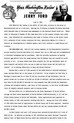 Ford Newsletter, June-Sept. 1962