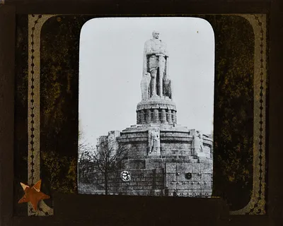 Photograph of Unidentified Statue