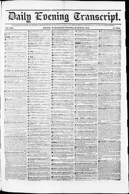 Daily Evening Transcript