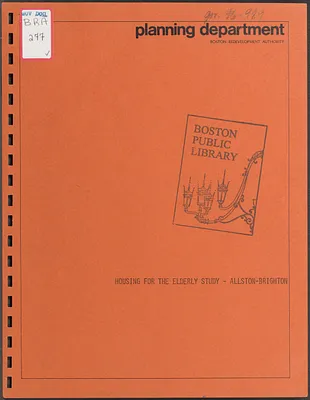 Housing for the elderly study